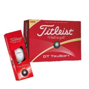 Titleist DT TruSoft Red Golf Balls